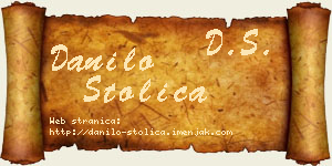 Danilo Stolica vizit kartica